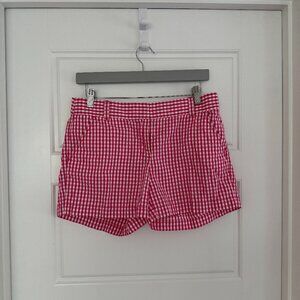 J.Crew Pink Plaid Shorts